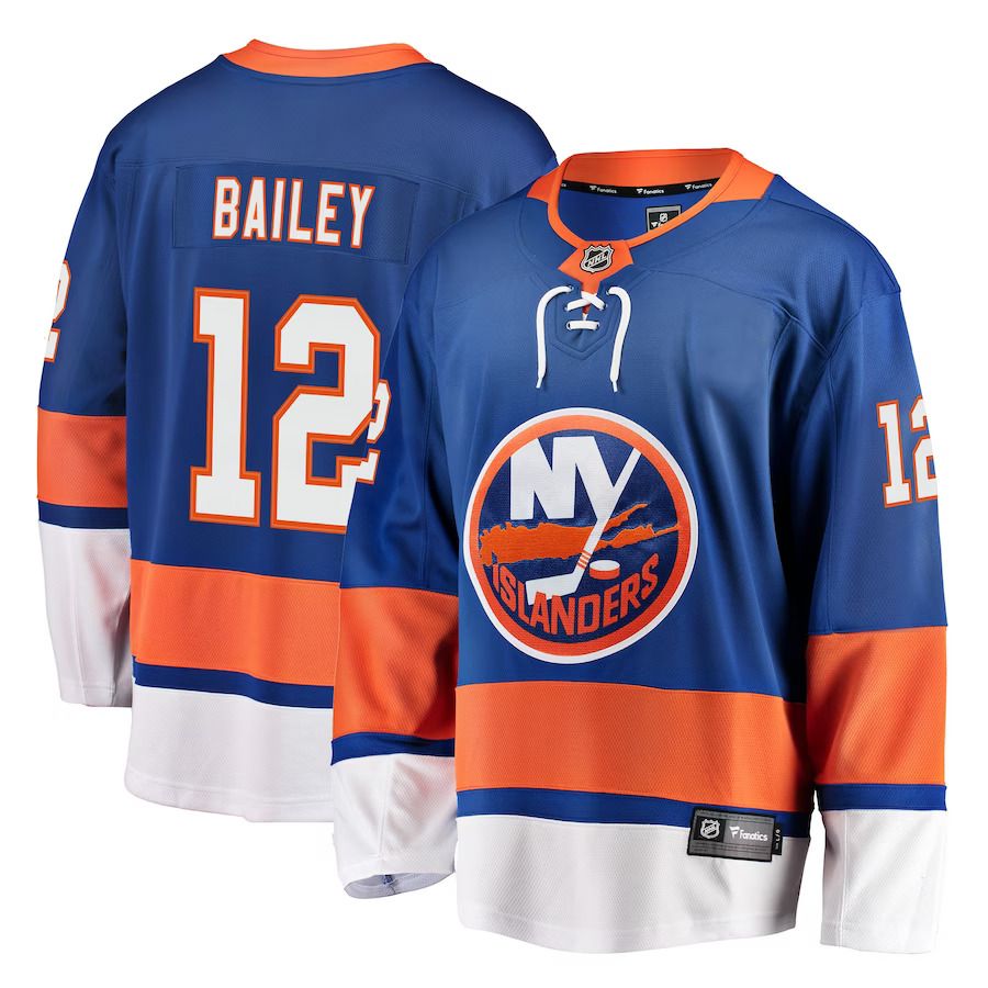Men New York Islanders 12 Josh Bailey Fanatics Branded Royal Breakaway Player NHL Jersey